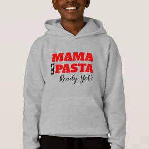 A mamãe, a massa já está pronta? T-shirt para cria