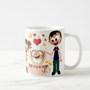 A mamãe ama a caneca 01 do bebê (Mama Voli Bebu)