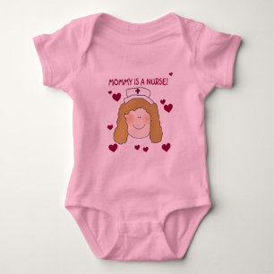 A mamãe é camiseta e presentes de uma enfermeira