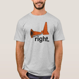 A maneira direita e a maneira errada à camisa de