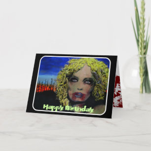 A "manhã quebrou" o cartão de aniversário