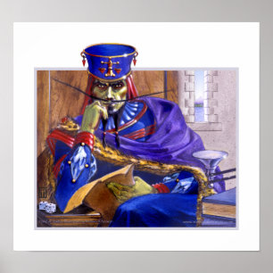 A mão do impressão de justiça