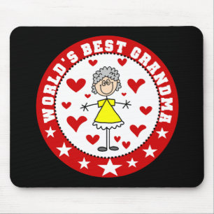 A melhor avó Mousepad do mundo