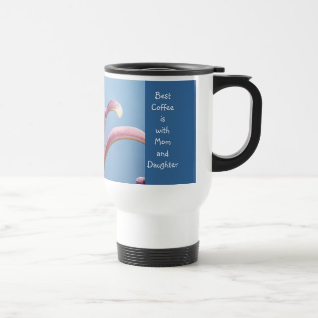 A melhor café é com a mãe e a filha! Canecas de ca (Direita)