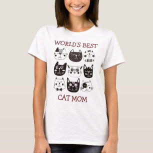 A melhor camisa de mãe de gato do mundo