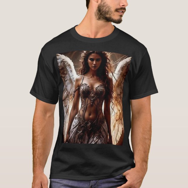 A melhor camiseta Legal para homens e mulheres. (Frente)