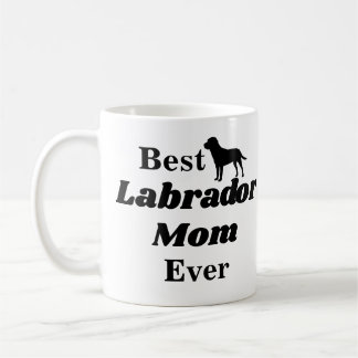 A melhor caneca de café da mamã de Labrador nunca