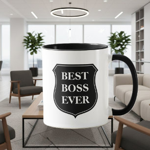 A melhor caneca de café do chefe nunca com