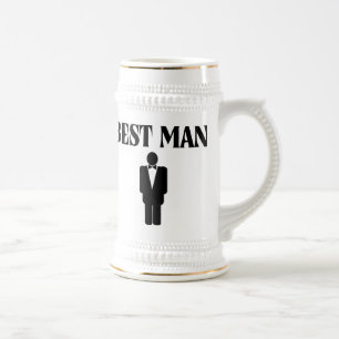 A melhor caneca de cerveja da cerveja do casamento