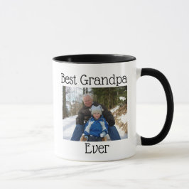 A melhor caneca personalizada da foto do vovô