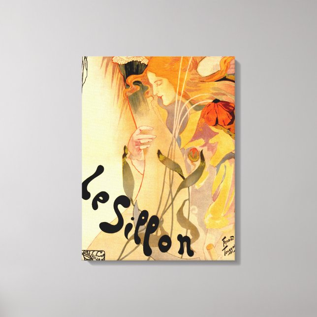 A MELHOR CANVAS DE PÓS-ARTE FRANCESA DO JARDIM FRA (Frente)