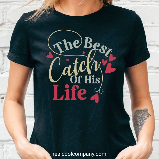 A Melhor Captura da Vida Dele Camiseta Engraçada p (Criador carregado)