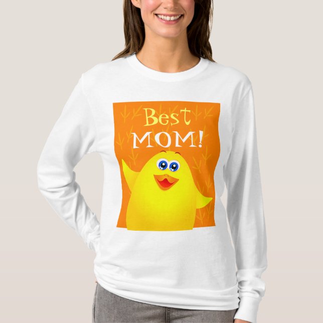 A melhor mãe! Camiseta (Frente)