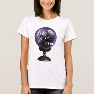 A melhor mãe de sempre T-Shirt de Bola de Crist