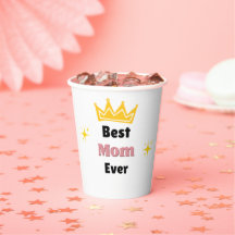 A melhor mãe já enviou mensagem com a coroa branca