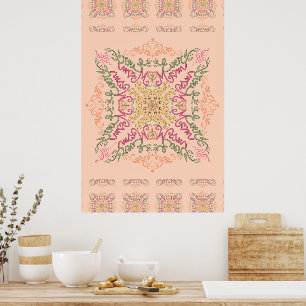 A Melhor Mãe Já Vez POSTER Fractal De Dia de as mã