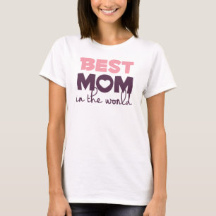 A melhor mãe na camisa da Capa do Mundo