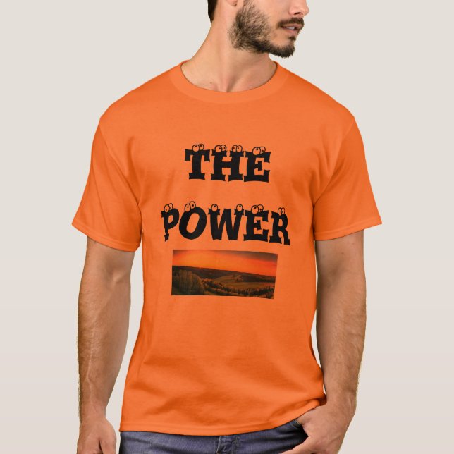 A melhor na moda do design impressa na T-shirt (Frente)