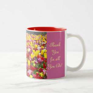 A melhor senhora do chefe! obrigado das canecas de