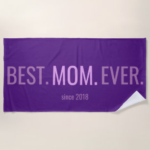 A melhor toalha de praia do dia das mães da mamã