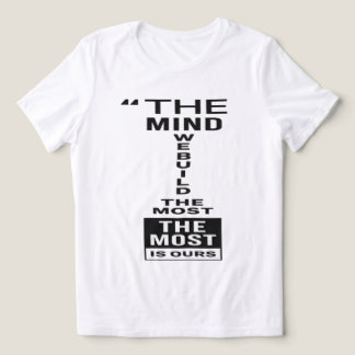 A Mente É Nossa Camiseta Masculina