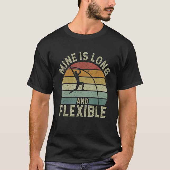 A Mina De Vestuário De Polos Retro É Longa E Flexí (Frente)