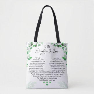 À minha filha, Tote Bag, por lei