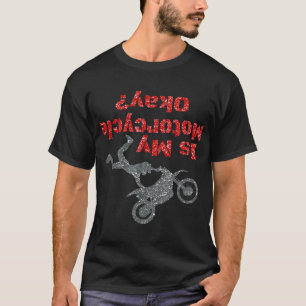 A minha moto está bem, a mota de camisa masculina