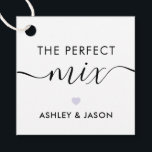 A Mistura Perfeita Tempero ou Etiqueta de Mistura<br><div class="desc">Essas são as etiquetas de presente perfeitas. Você pode personalizar o texto da frente e de trás,  além de alterar as cores.</div>