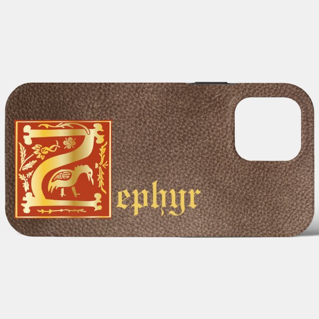 A mítica do século XVI cria capital decorativo Z (Verso (horizontal))