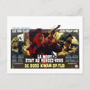 A MORTE CORRE UM CARTÃO POSTAL DE CAVALO