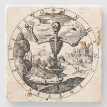 A morte vem à porta copos de pedra de Salem