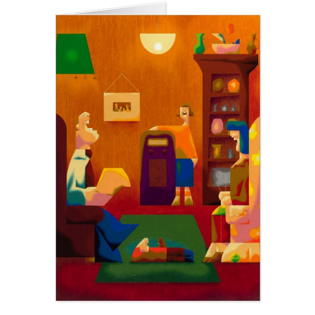 a mostra de Jack Benny - cartão vazio (Frente)