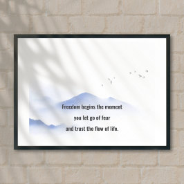 A motivação da queda de parede cita poster