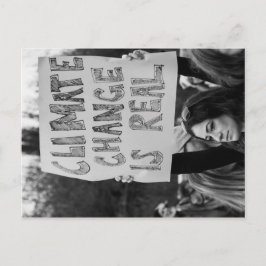 A mudança climática é um cartão postal real