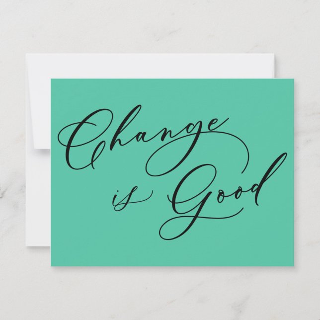 A mudança elegante é um bom anúncio em movimento v (Frente)