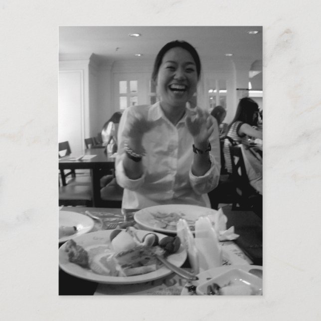 A MULHER MAIS BONITA do MUNDO Cartão Postal (Frente)