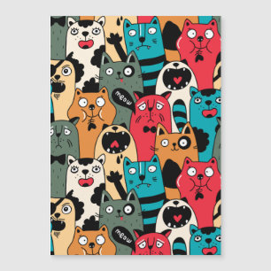 A multidão de gatos