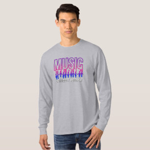 A Música Conecta as Pessoas   Camisa Masculina Man