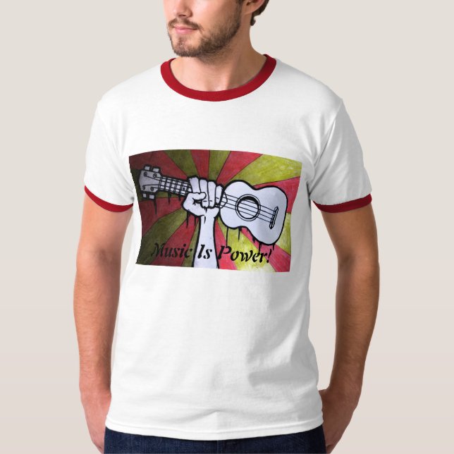 A música é camisa dos homens do poder (Frente)