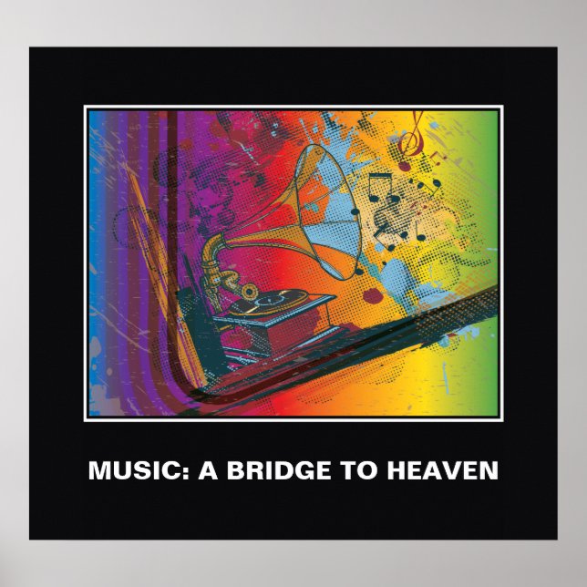 A música retrogramofônica cita poster de motivação (Frente)