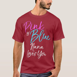 A Nana Rosa ou Azul ama-Te A Camiseta Sexo