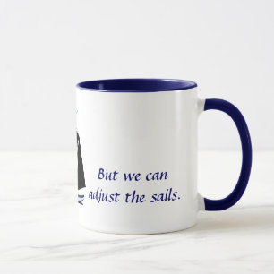 a navigação enrola a caneca de café