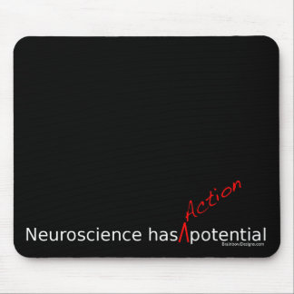A neurociência tem a "ação" Mousepad potencial
