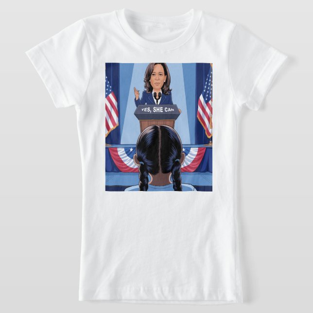 A NIECE DE KAMALA HARRIS: T-SHIRT Bela Para Menina (Postura )