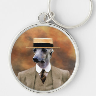 A nobreza do chaveiro do galgo italiano persegue o
