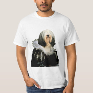 A nobreza do t-shirt de Terrier tibetano persegue