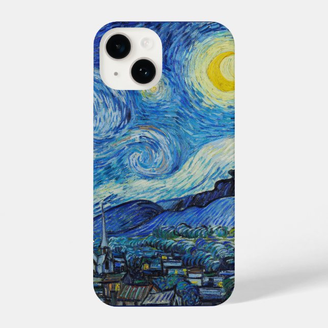 A noite estrelada por Van Gogh - personalizável (Verso)