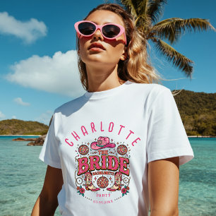 A Noiva! Camisa de Rodeio Western da Cowgirl