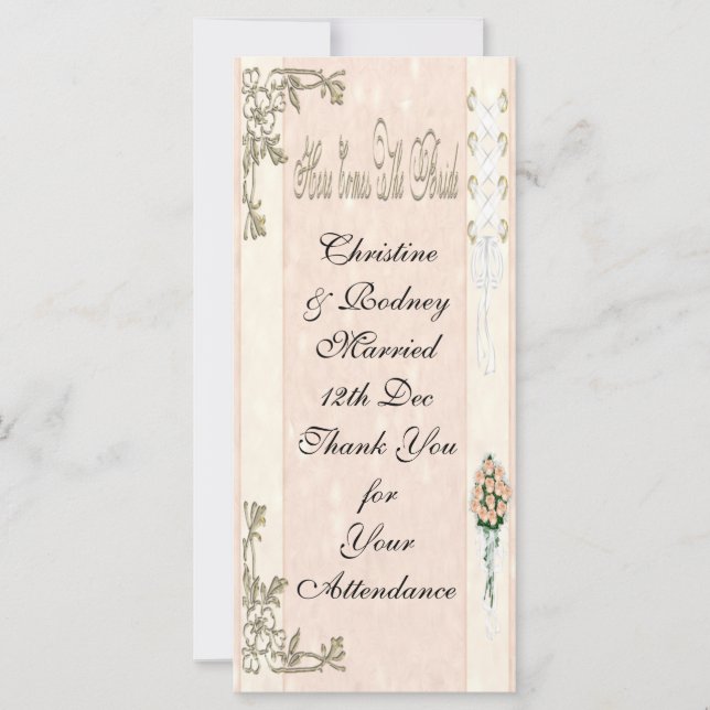 A Noiva Chega (Frente)